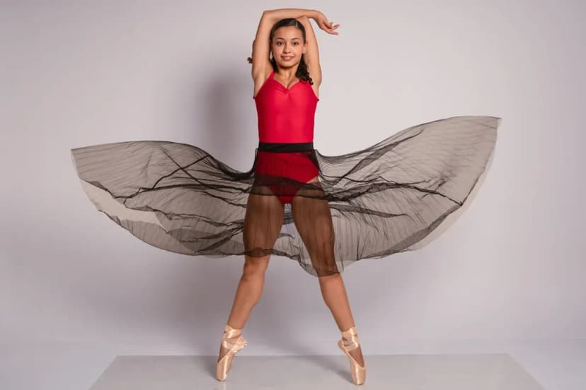 student performing